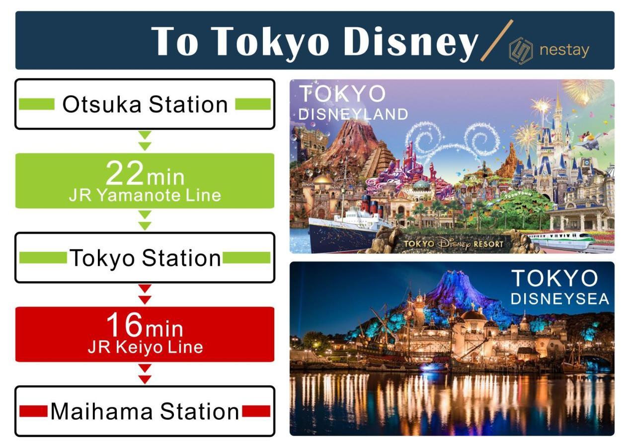 Nestay Inn Tokyo Otsuka 201 Bagian luar foto