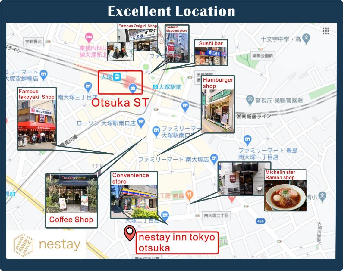 Nestay Inn Tokyo Otsuka 201 Bagian luar foto